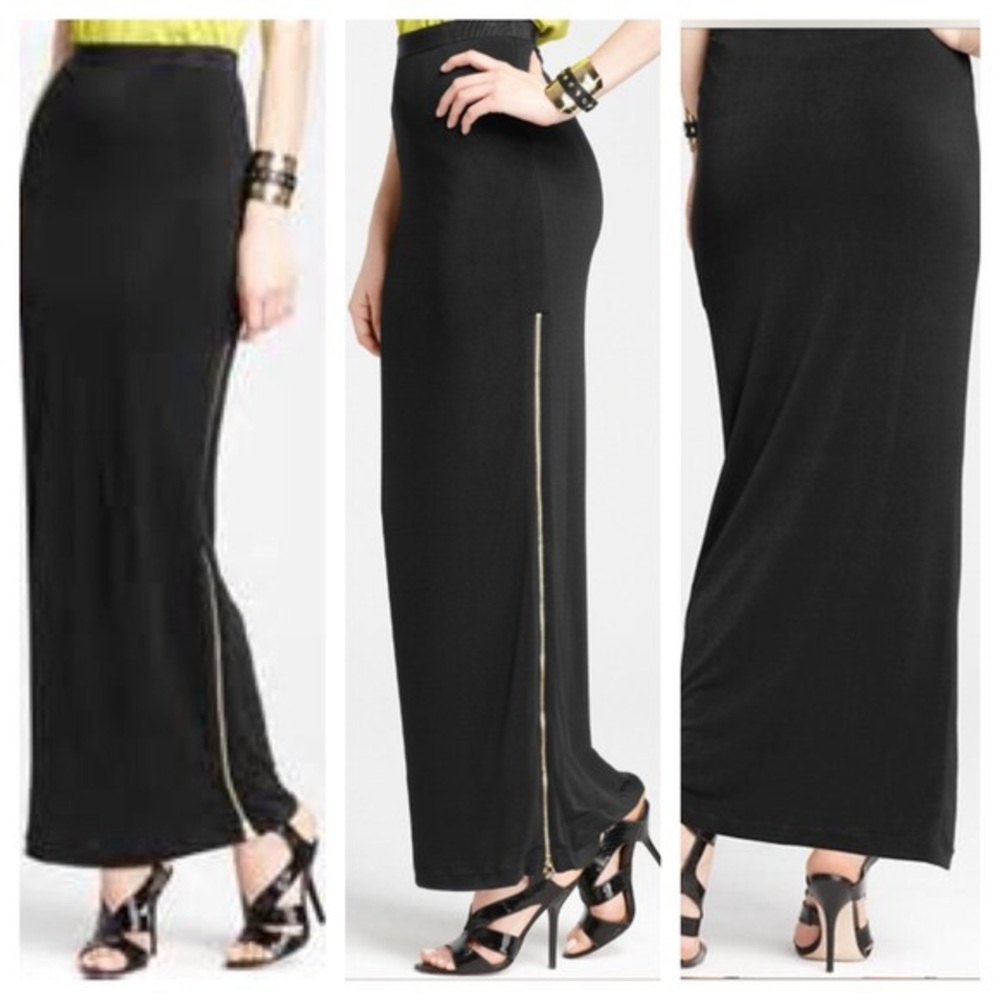 Ann Taylor worn once Goddess Side Zip Knit Skirt